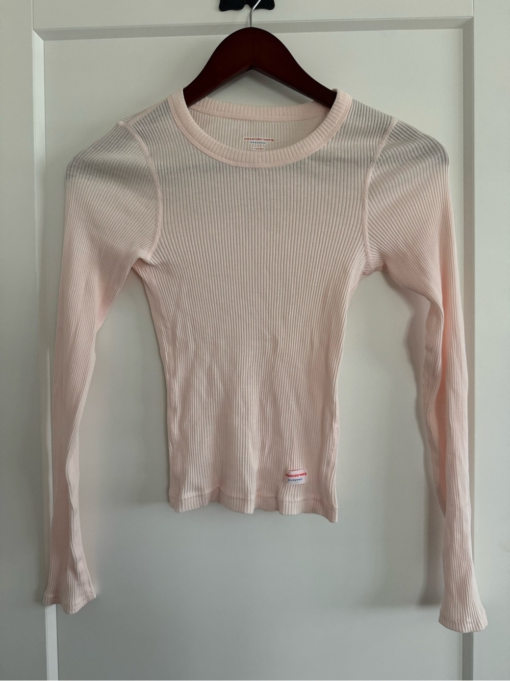 Alexander wang body wear long sleeve tee XS